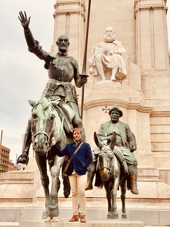 1 - Monumento a Miguel de Cervantes. Plaza España.Madrid