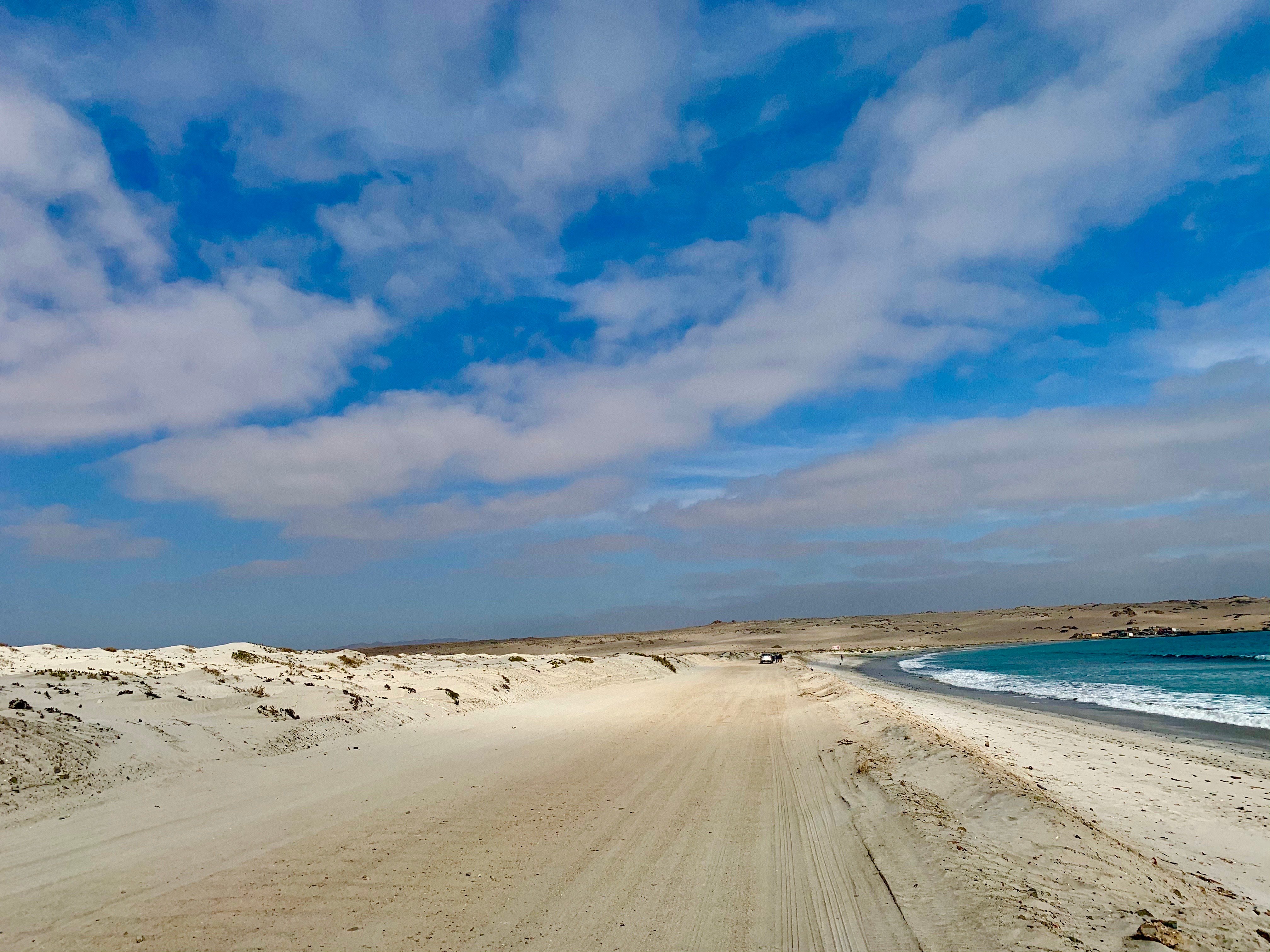 Bahía Salado en el desierto de Atacama