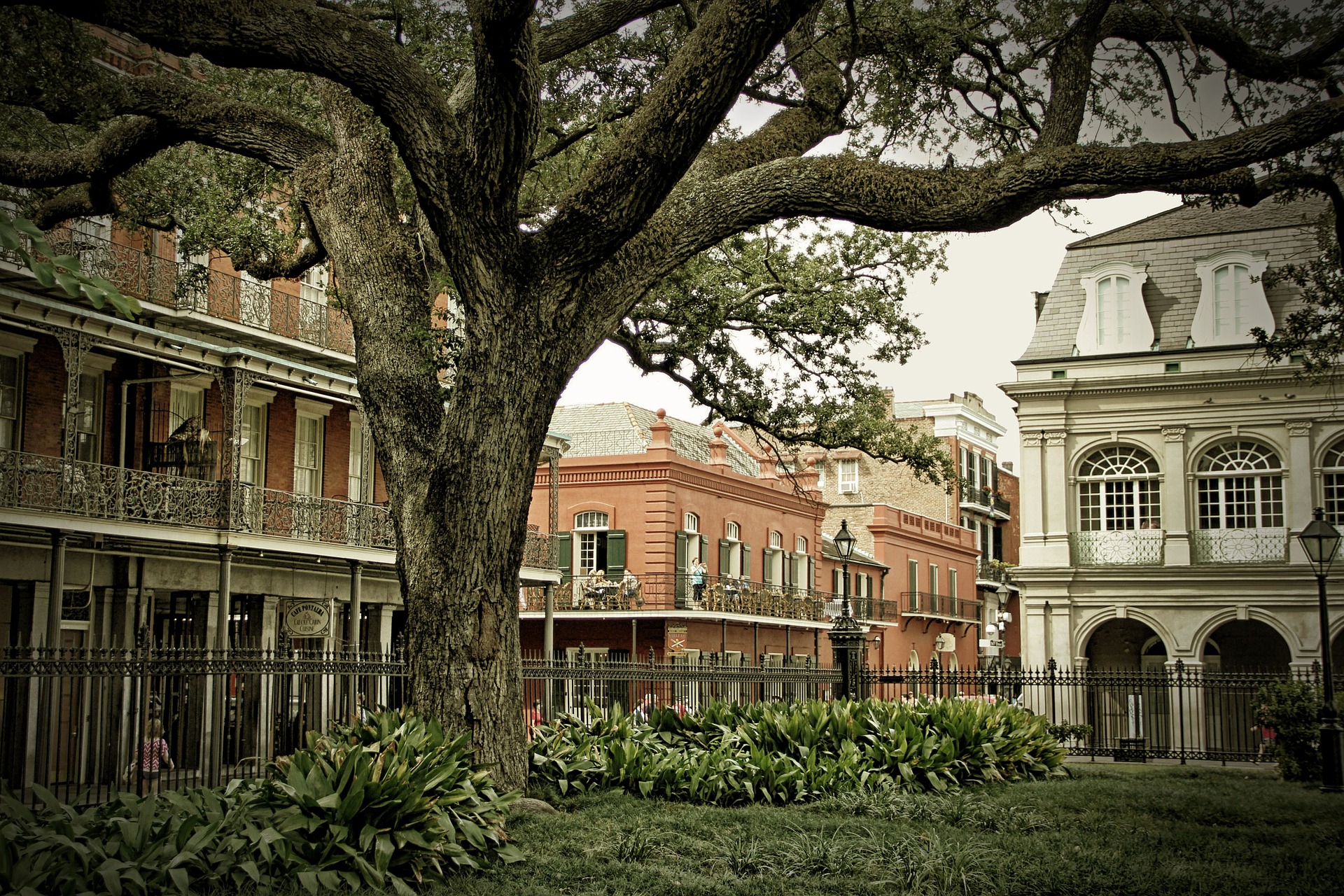 Barrio Francés en New Orleans