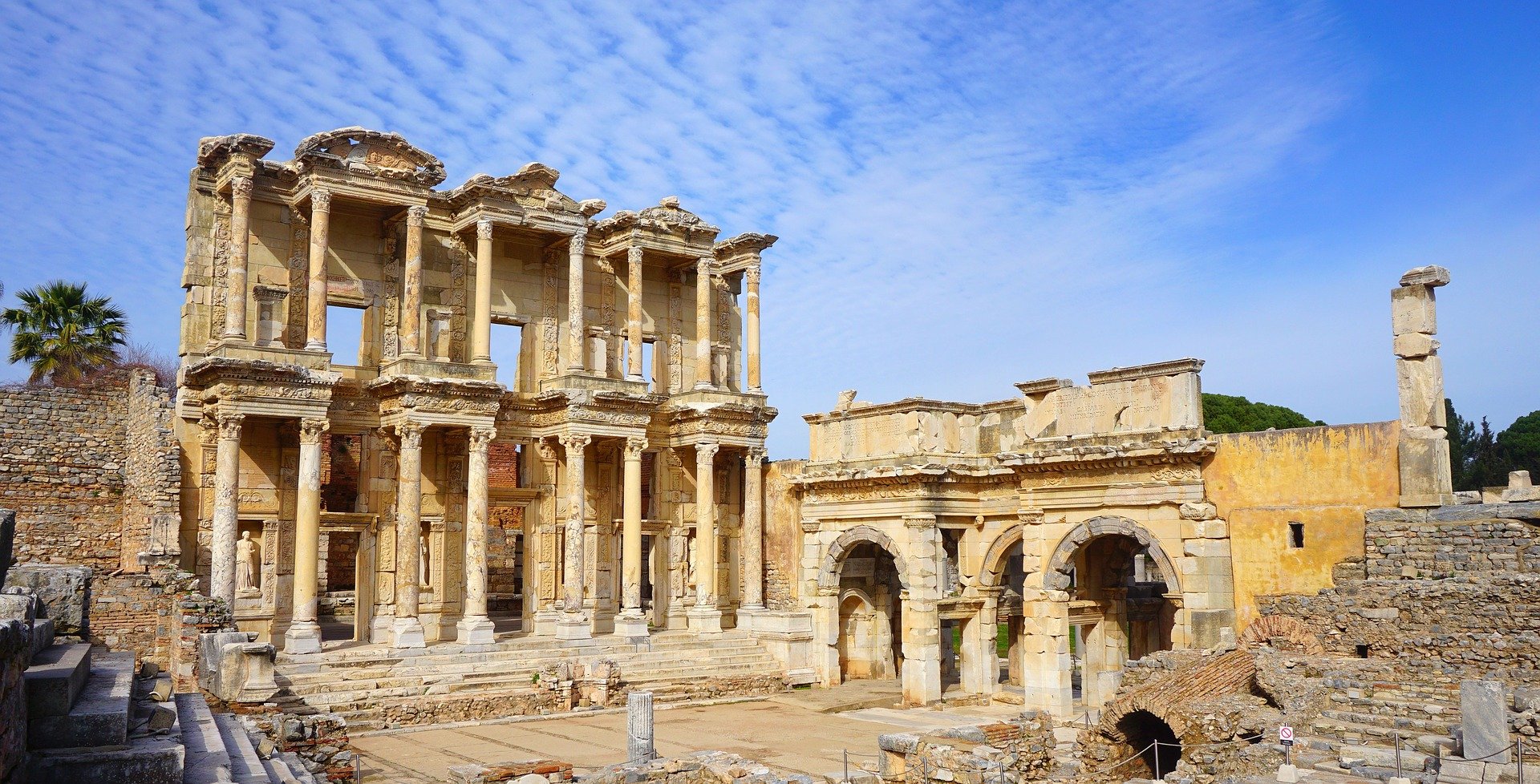 Biblioteca de Éfeso en viaje a Turquía
