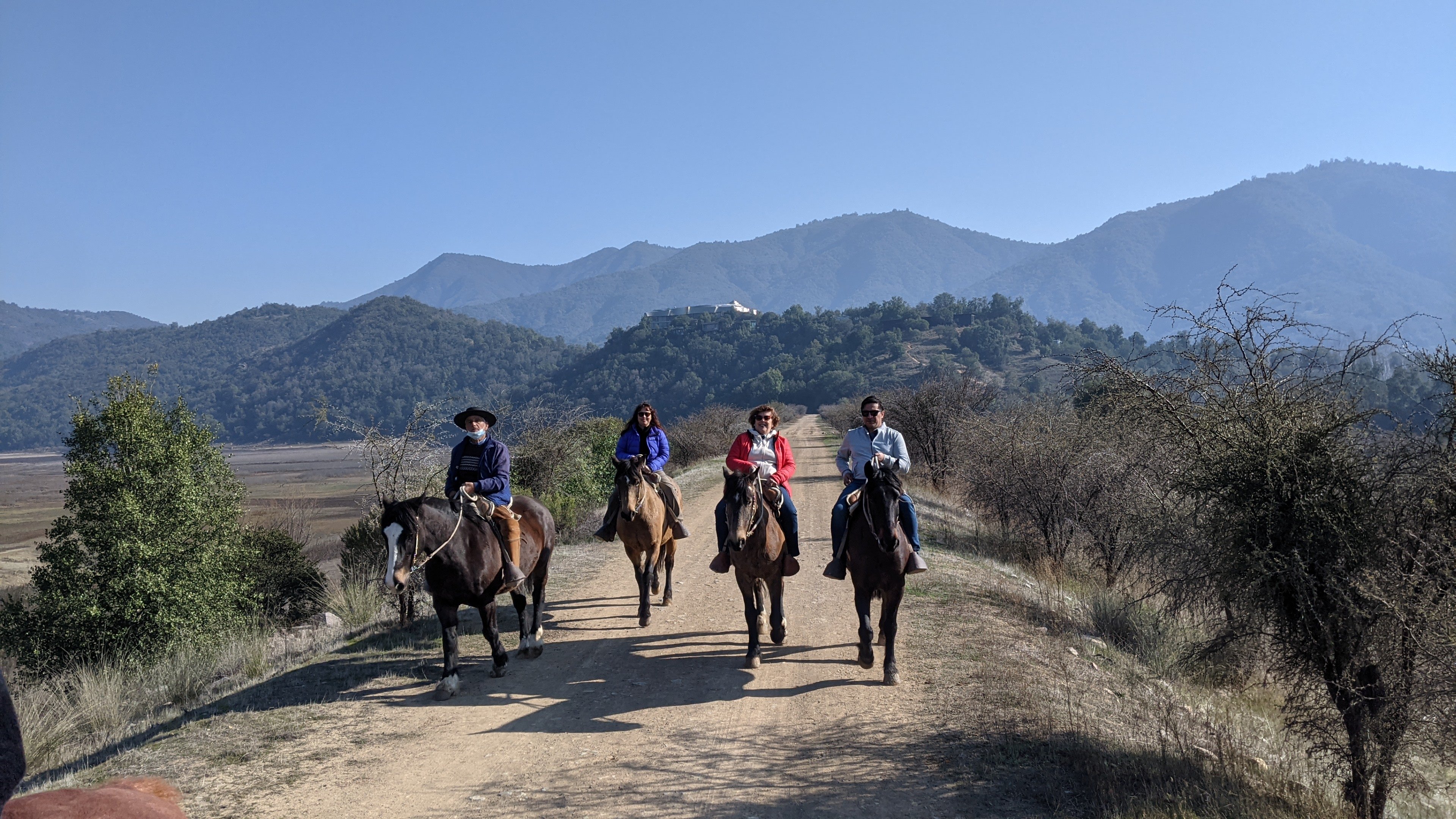Cabalgata en Viña VIK en naturaleza