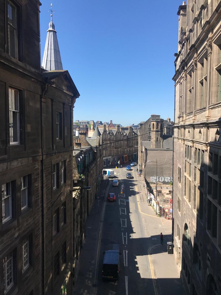 Calles de Edimburgo, capital de Escocia