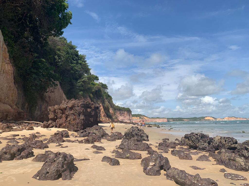 Caminata a las playas de Pipa, Brasil