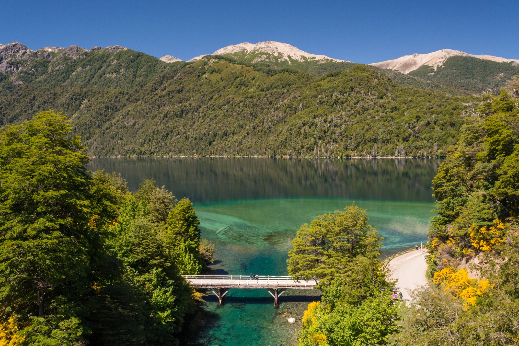 Camino en Villa La Agostura, Argentina