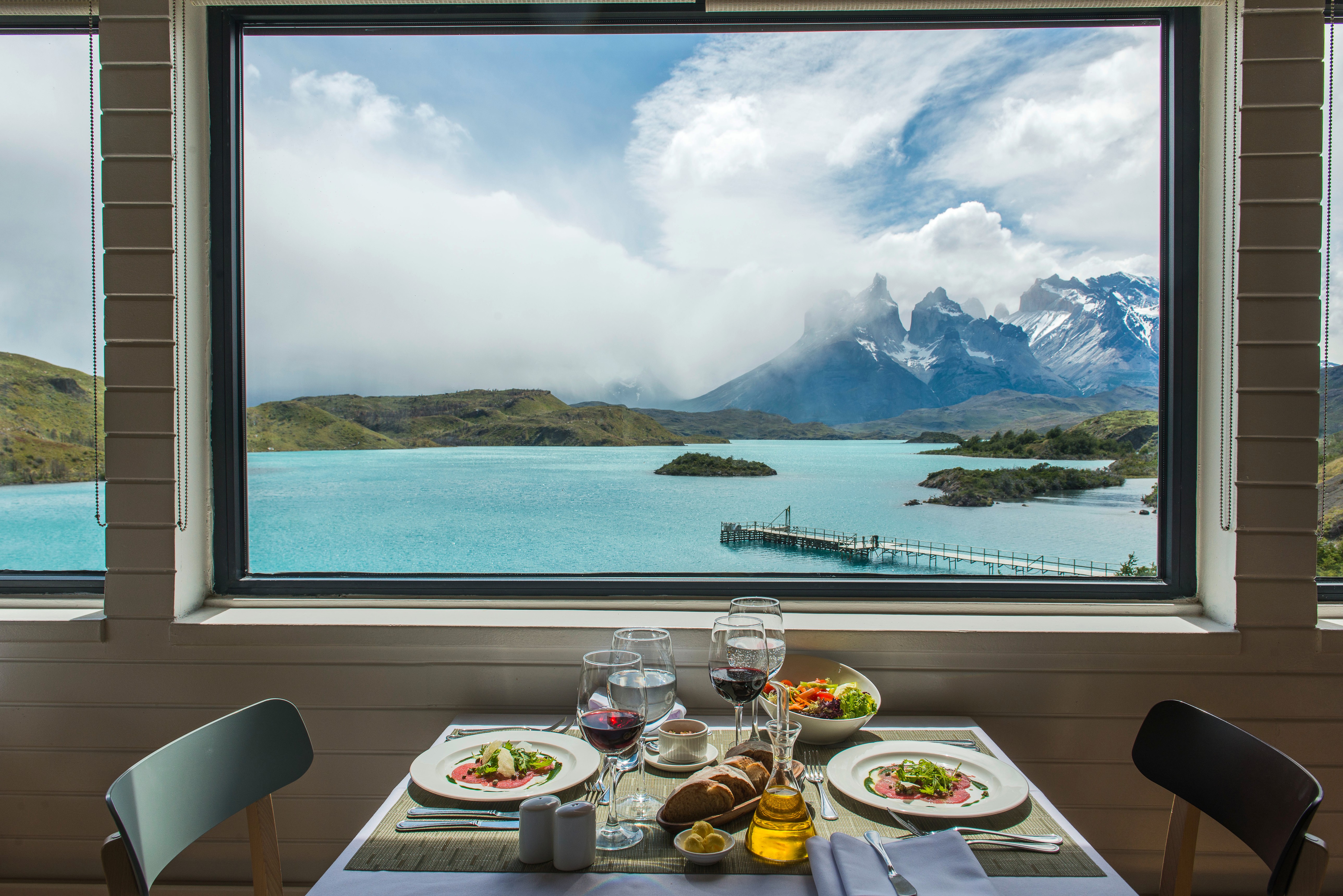 Comedor del hotel Explora Torres del Paine