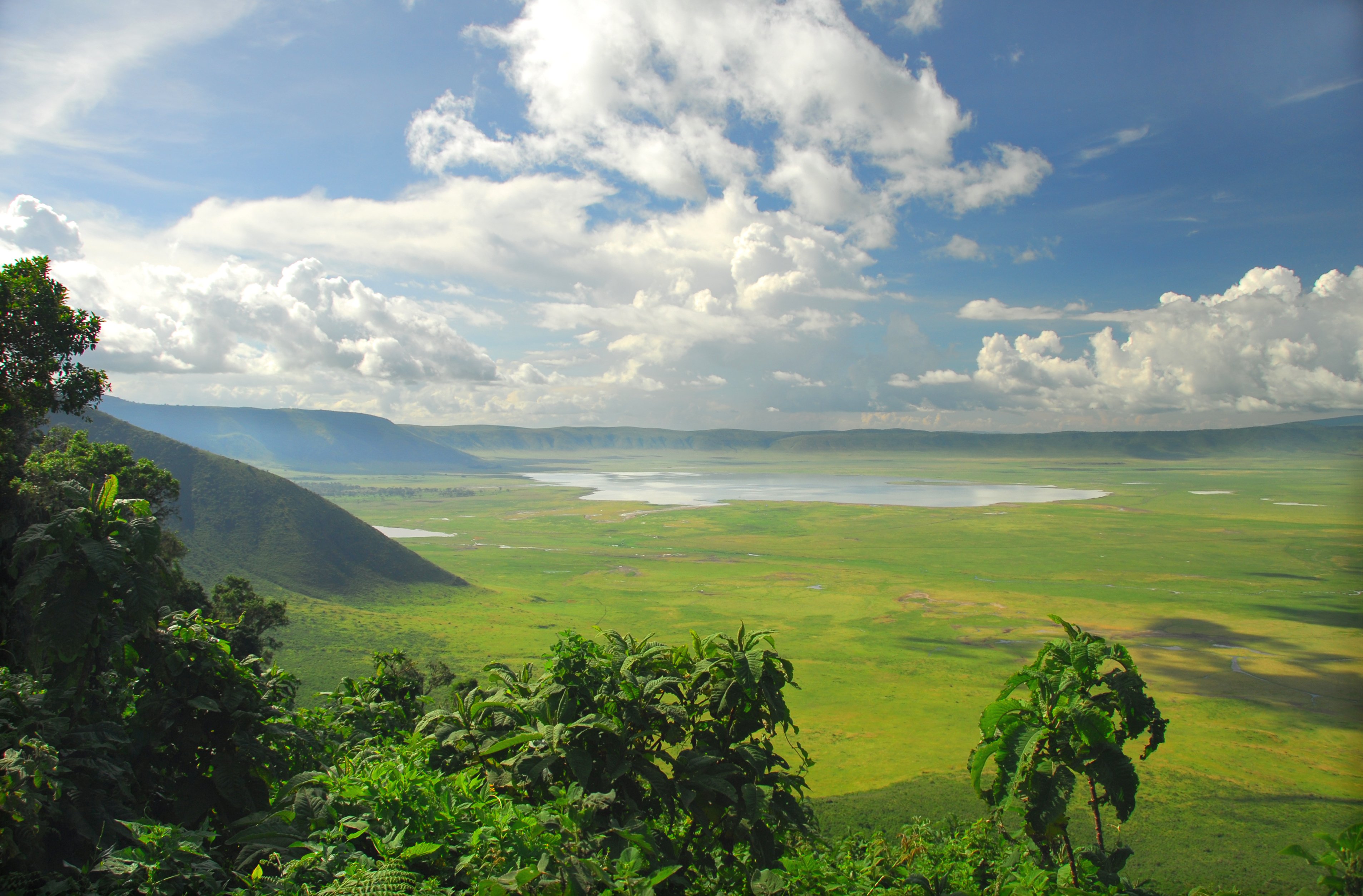 Cráter del Ngorongoro en Tanzania, África