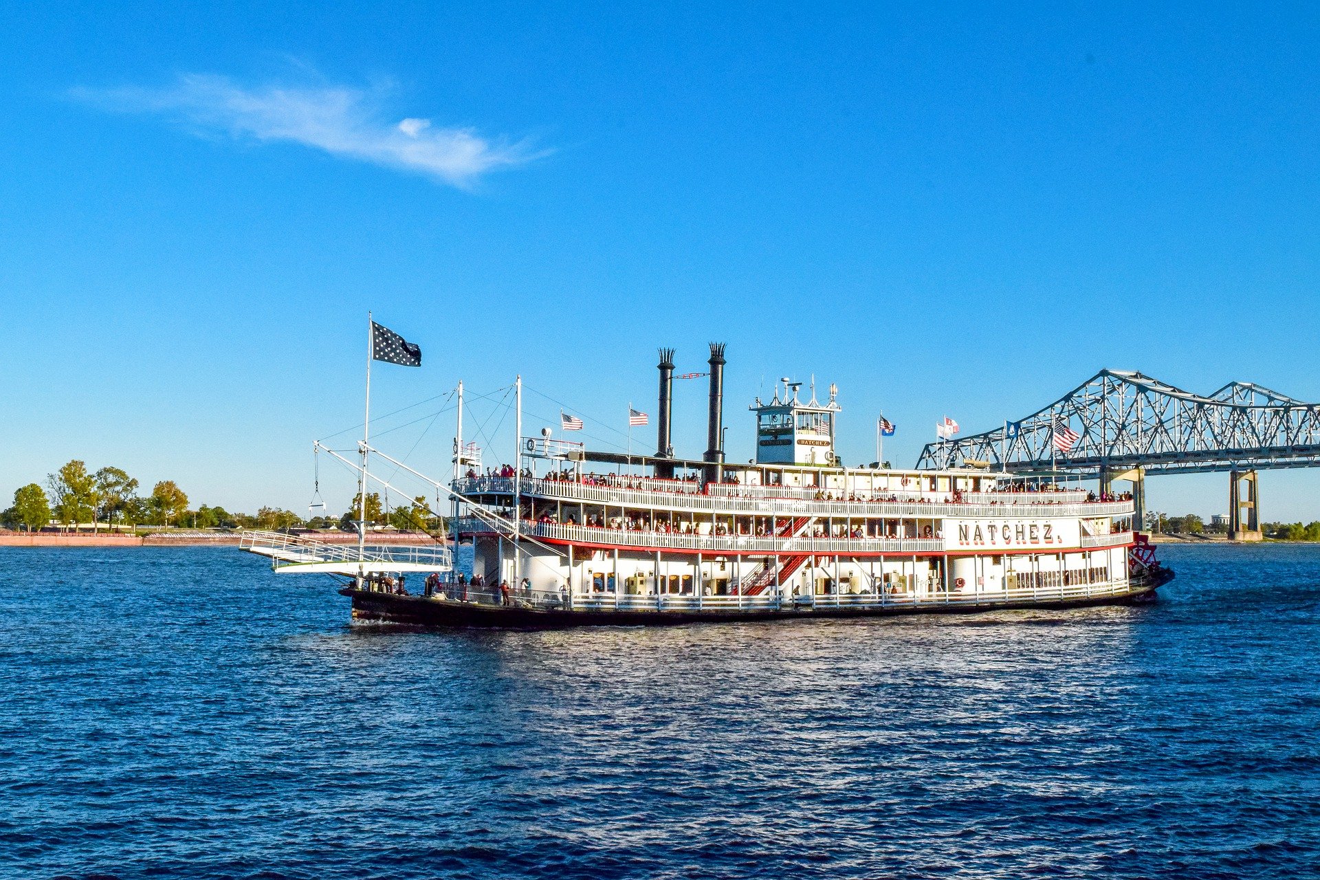 Crucero por el río Mississippi en New Orleans