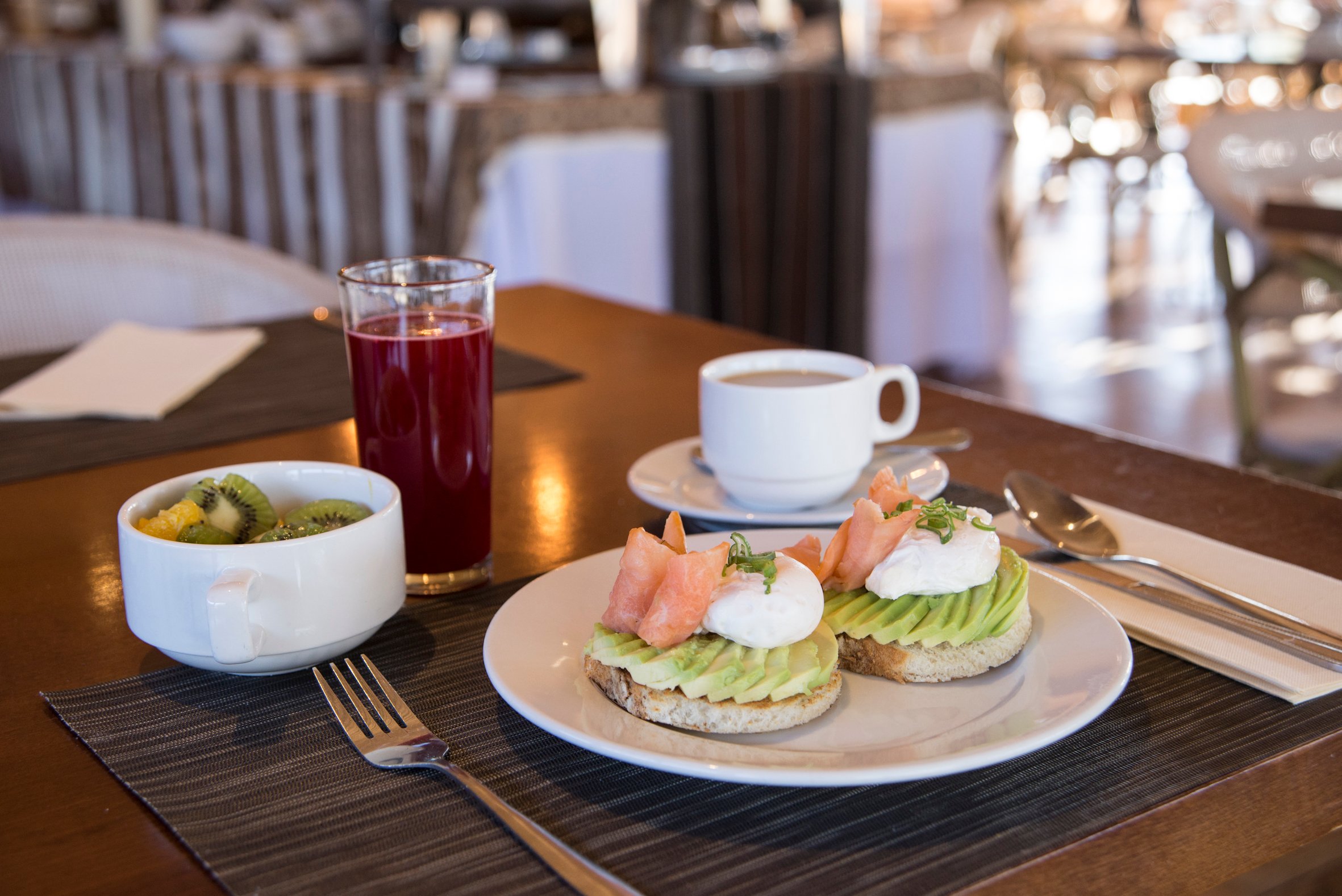 Desayuno del Hotel Cumbres San Pedro de Atacama