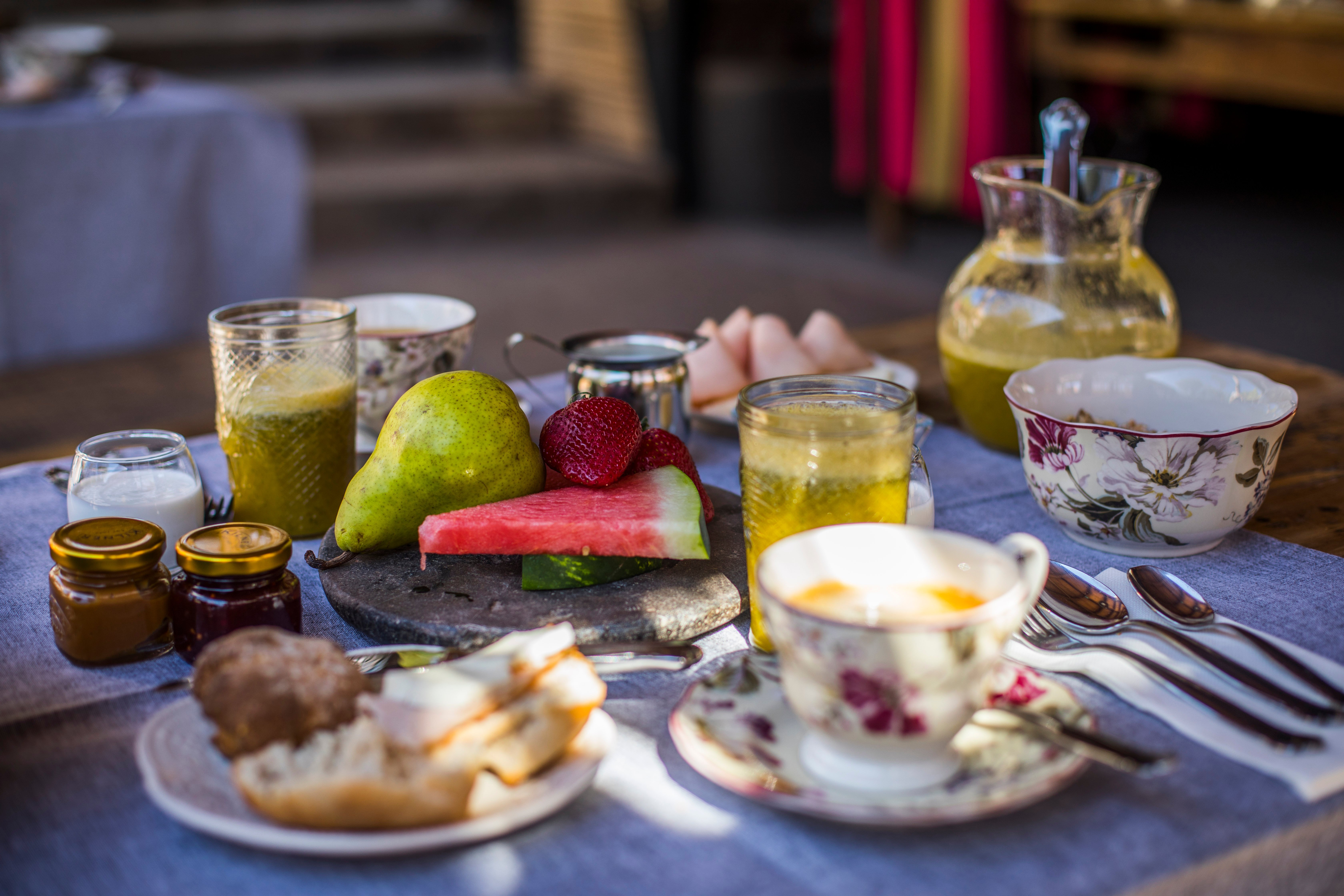 Desayuno en Hotel Desértica en San Pedro de Atacama