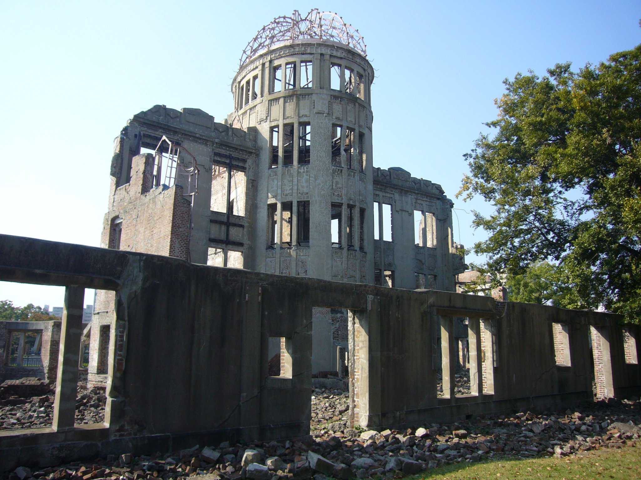 Domo Genbaku en Memorial de la Paz de Hiroshima, Japón