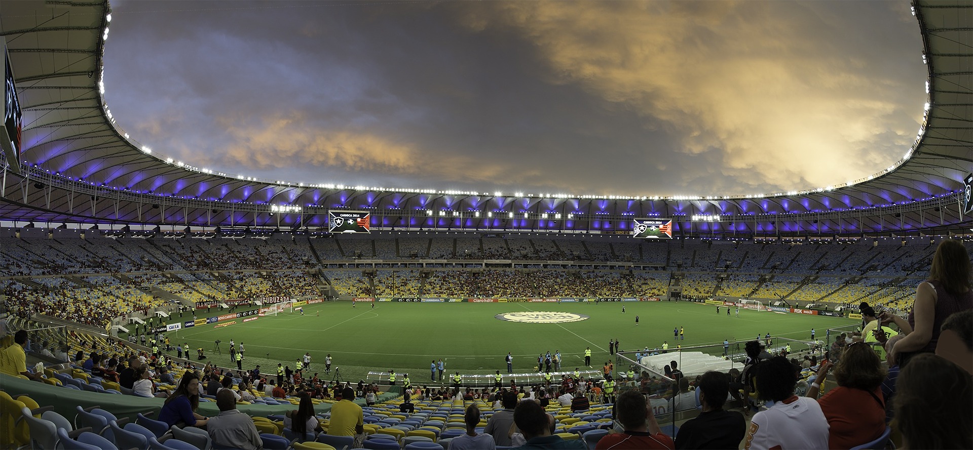 Estadio Maracaná en Río de Janeiro en un viaje a Brasil