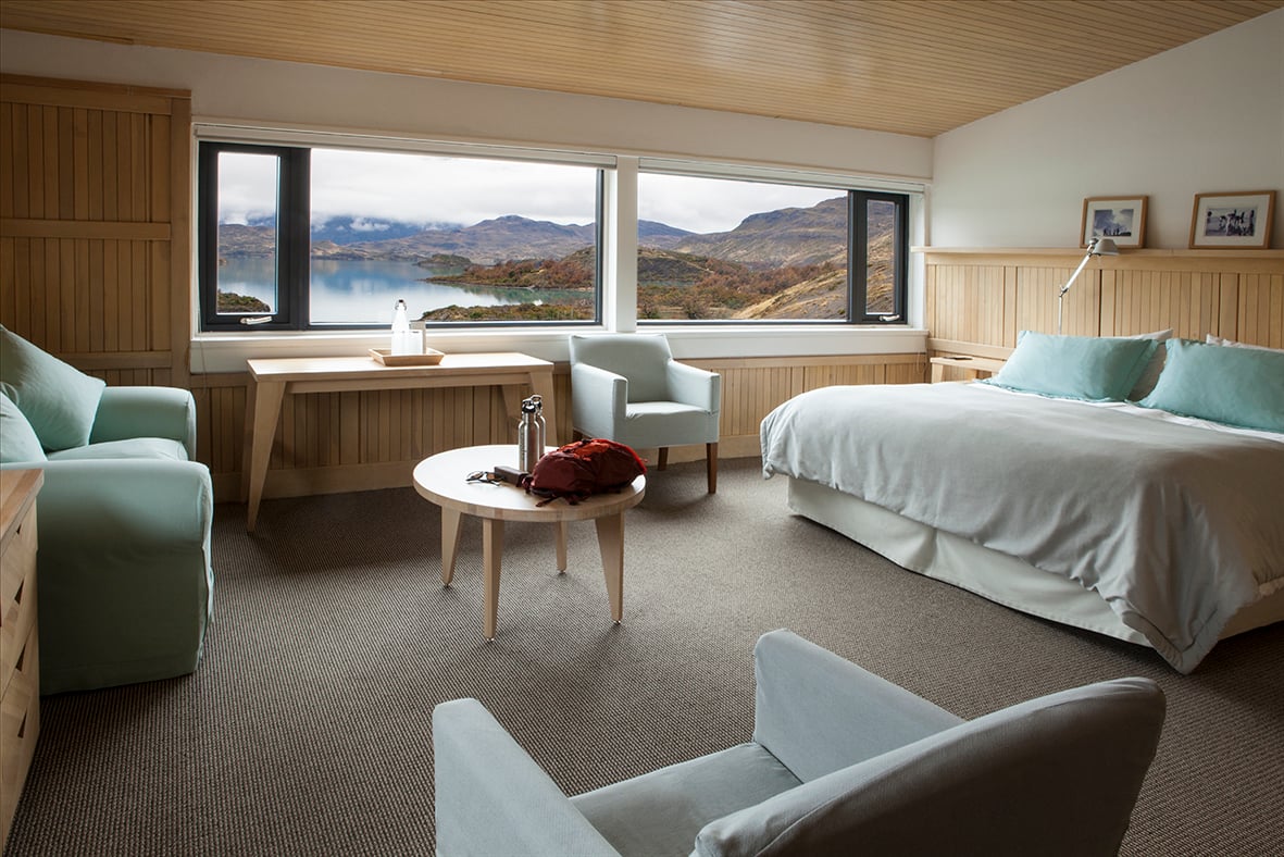 Exploradores Suite del hotel Explora Torres del Paine