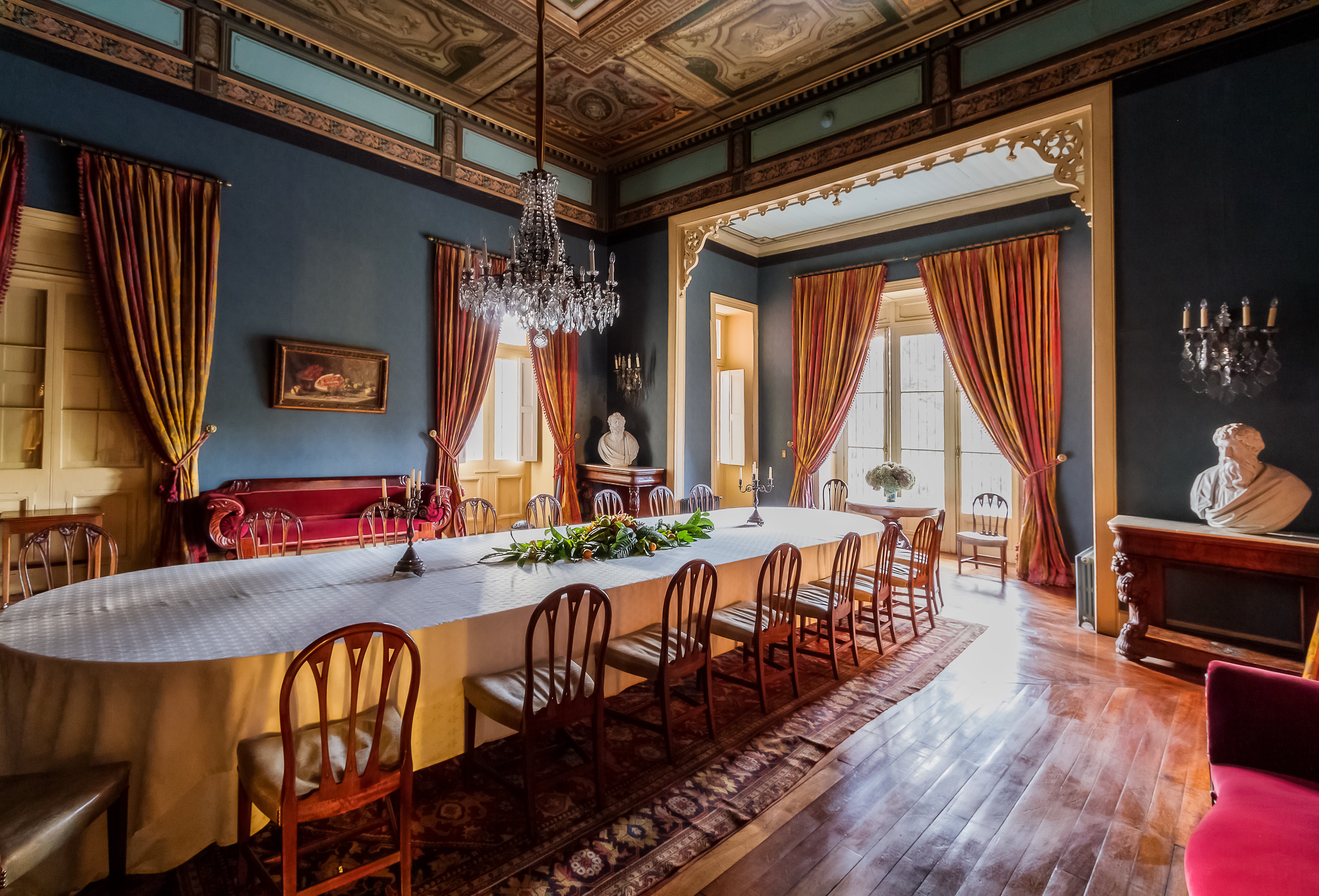 Gran Comedor del Hotel Casa Real en Viña Santa Rita