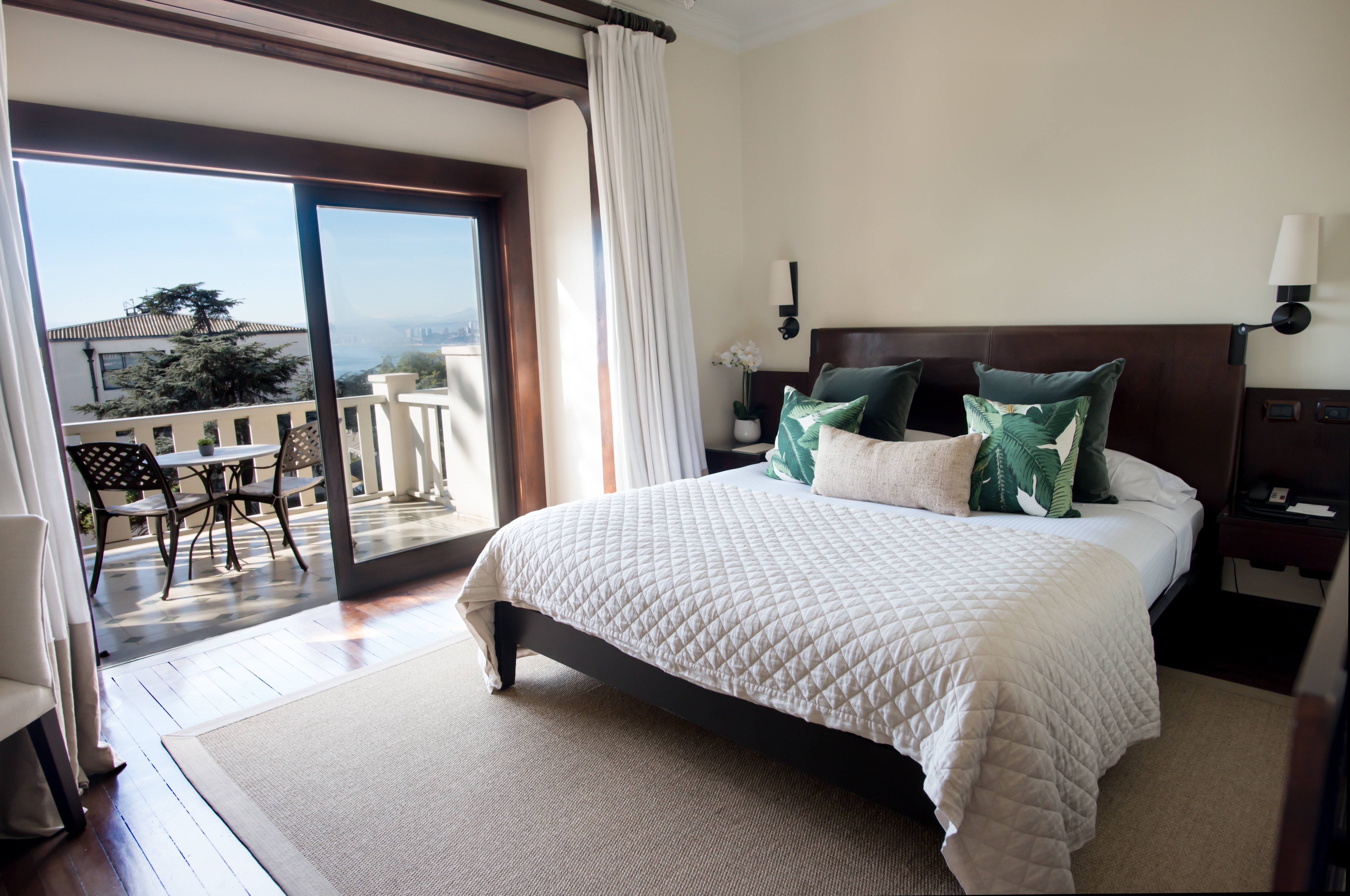 Habitación Premium Superior del Hotel Casa Higueras en Valparaíso