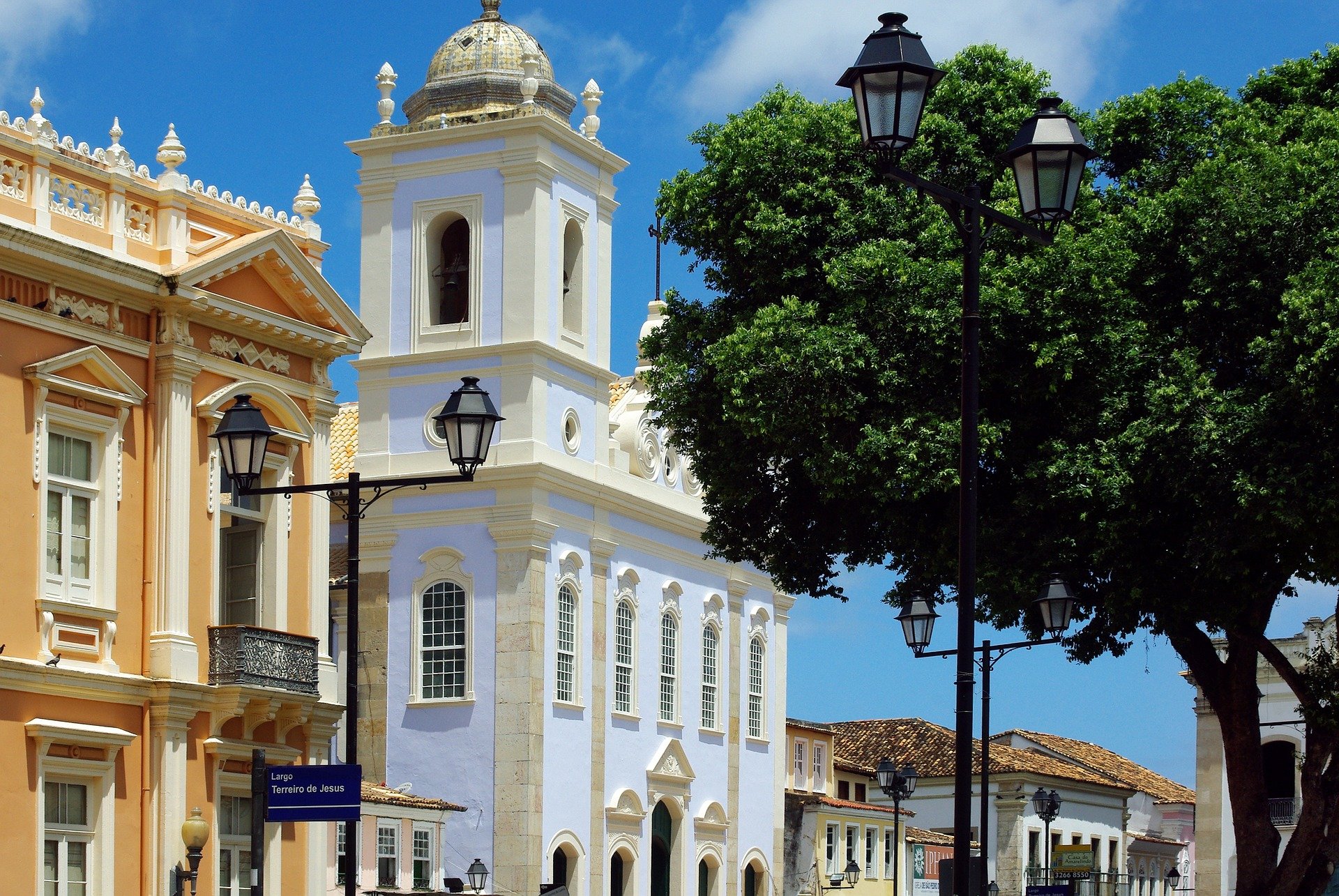 Iglesia de Salvador de Bahía, viaje a Brasil