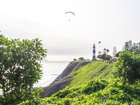 Parapente en Miraflores