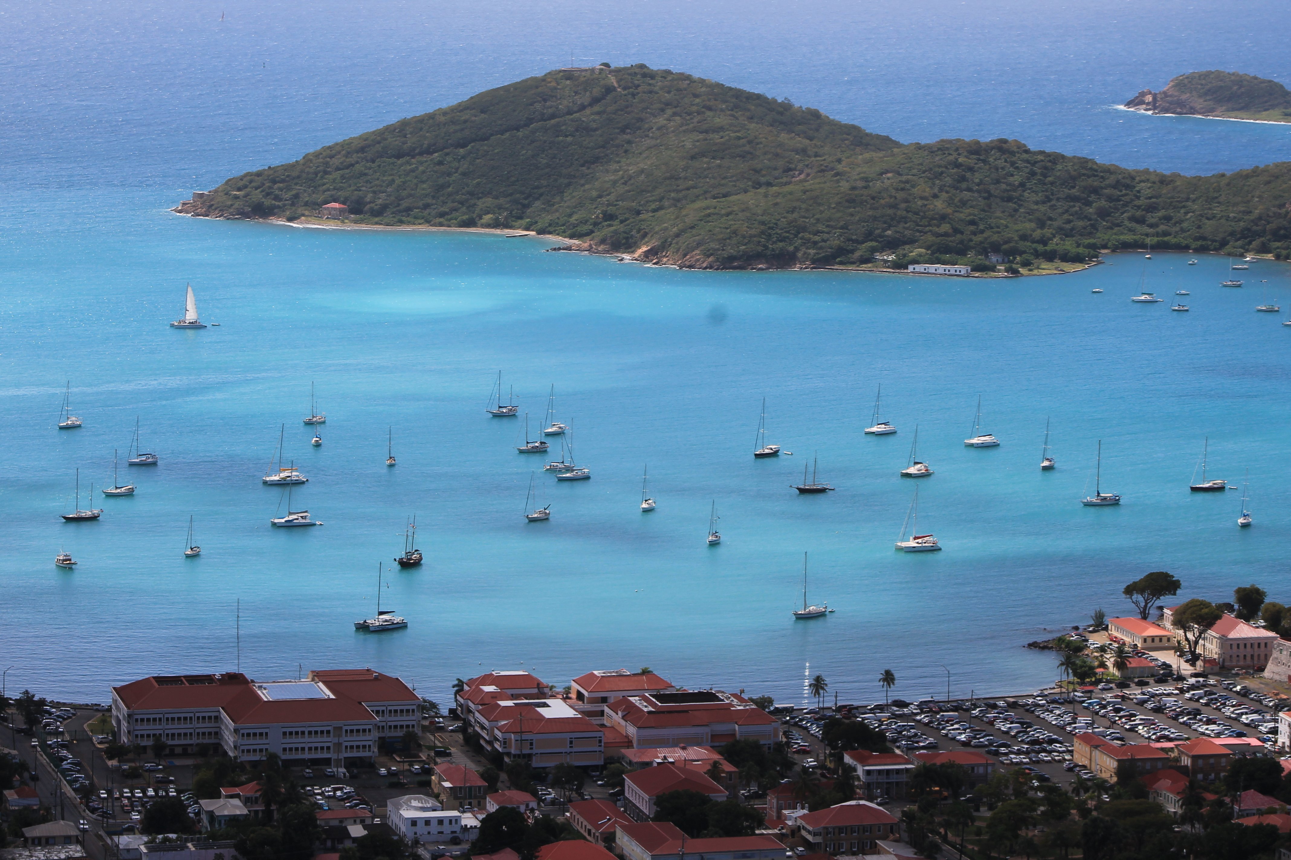 Isla de Saint Thomas en un Crucero por el Caribe
