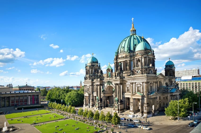 Isla de los Museos en Berlín, capital de Alemania