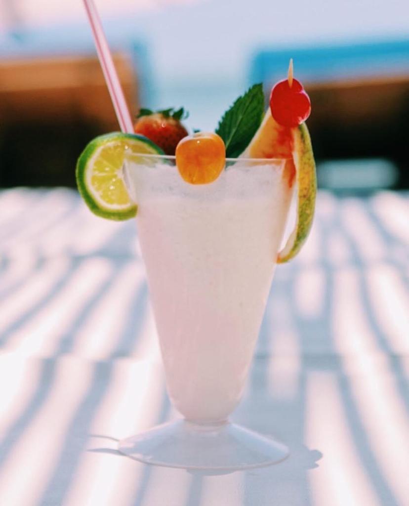 Limonada de coco en Cartagena de Indias, Colombia