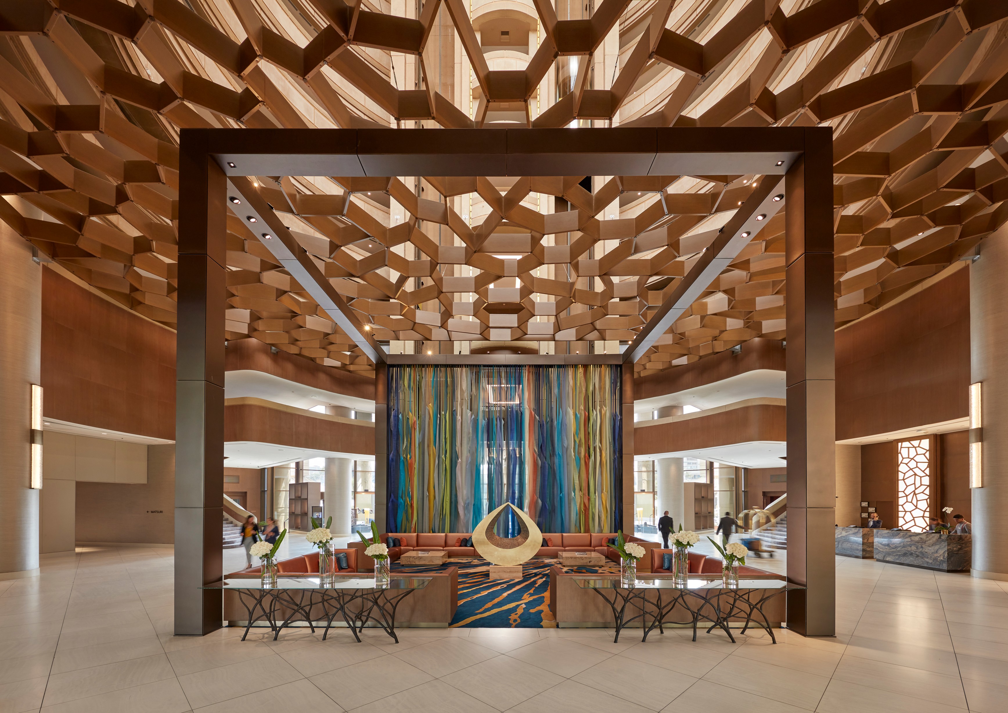 Lobby del hotel Mandarin Oriental, Santiago