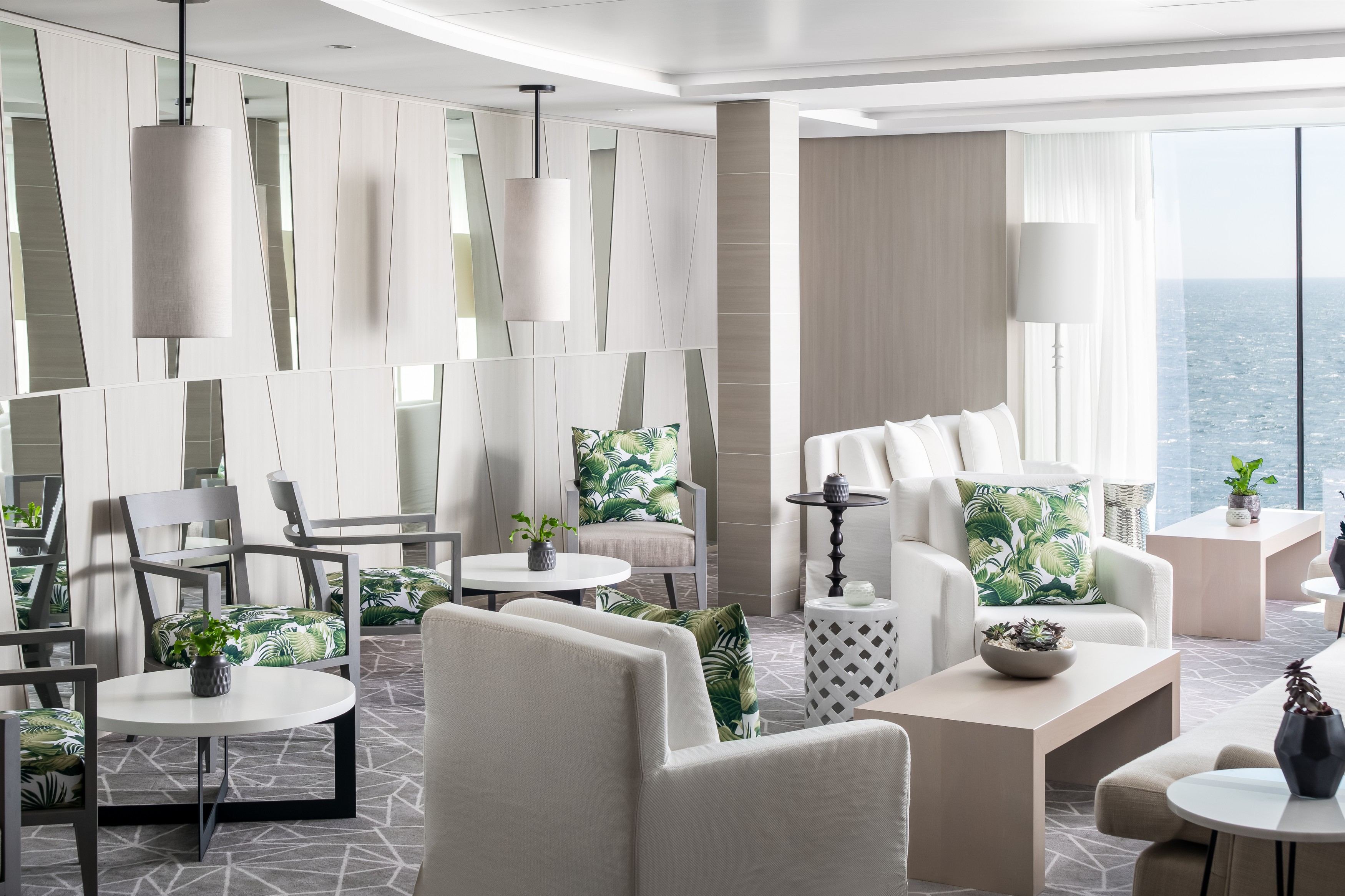 Lounge privado de The Retreat de Celebrity Cruises