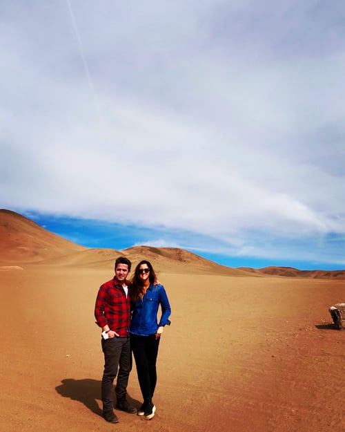 Mar de Dunas en el desierto de Atacama