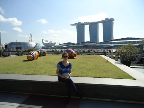 Merlion Park en Singapur