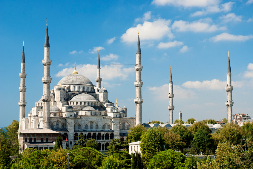 Mezquita Azul en Estambul, Turquía