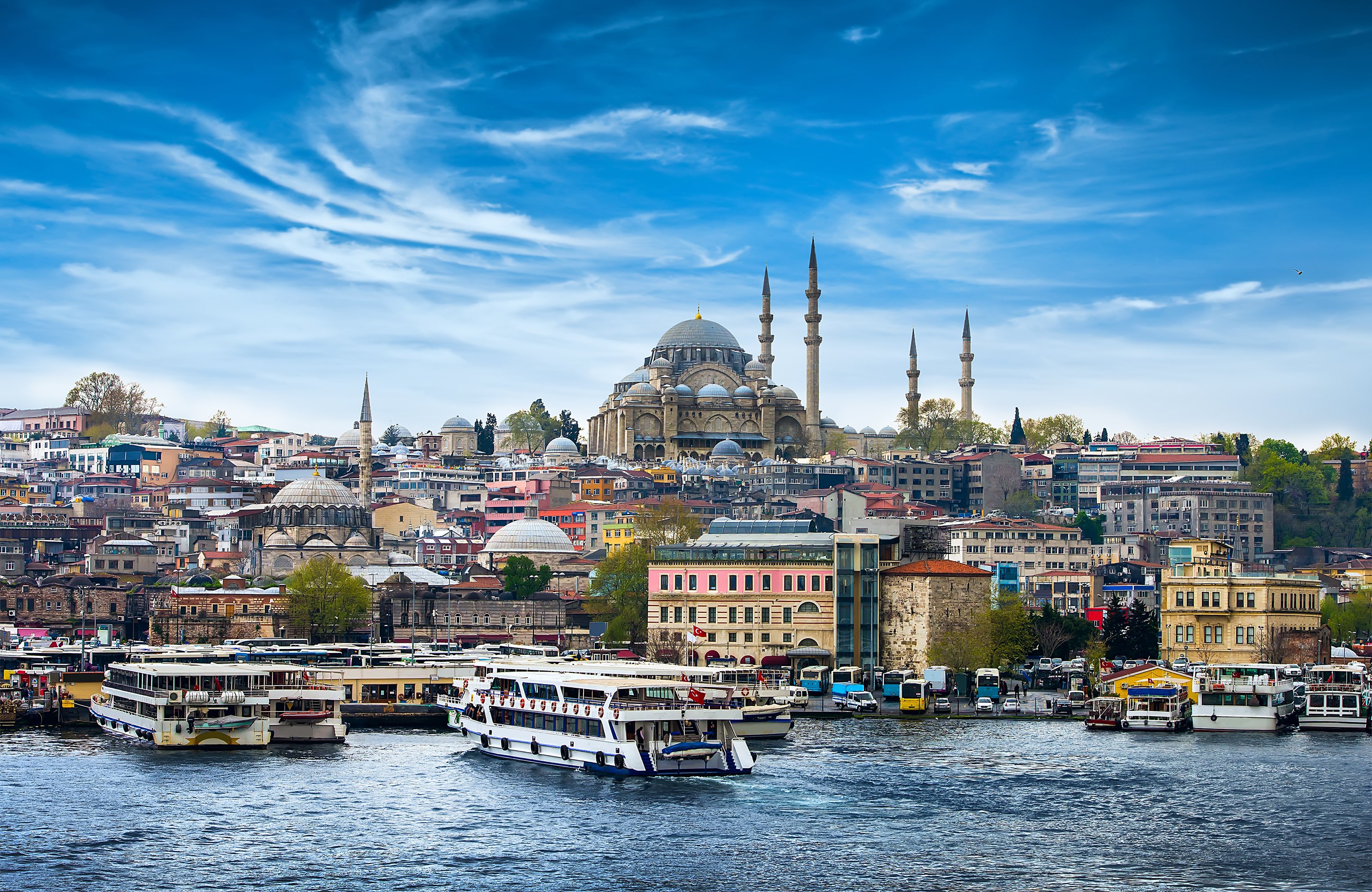 Mezquita de Suleiman en Estambul, Turquía