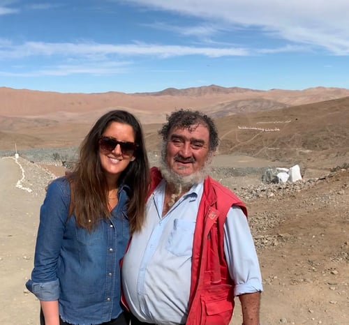 Mina San José con Jorge Galleguillos, desierto de Atacama