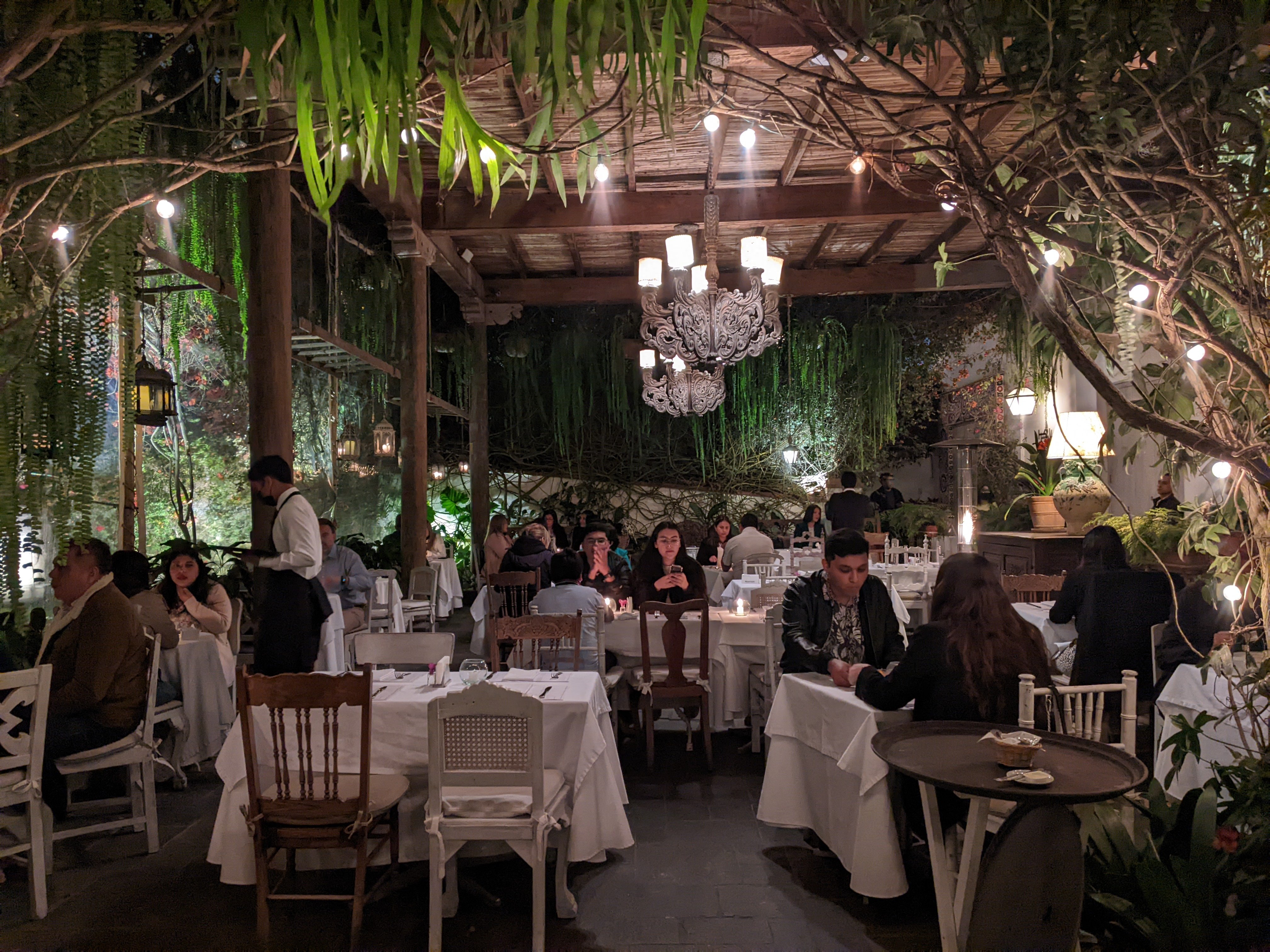 Museo Larco Café Restarurante en Lima, viaje a Perú