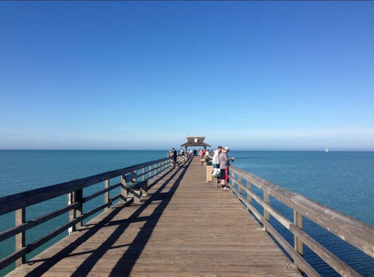 Naples Pier Beach, playas en Florida