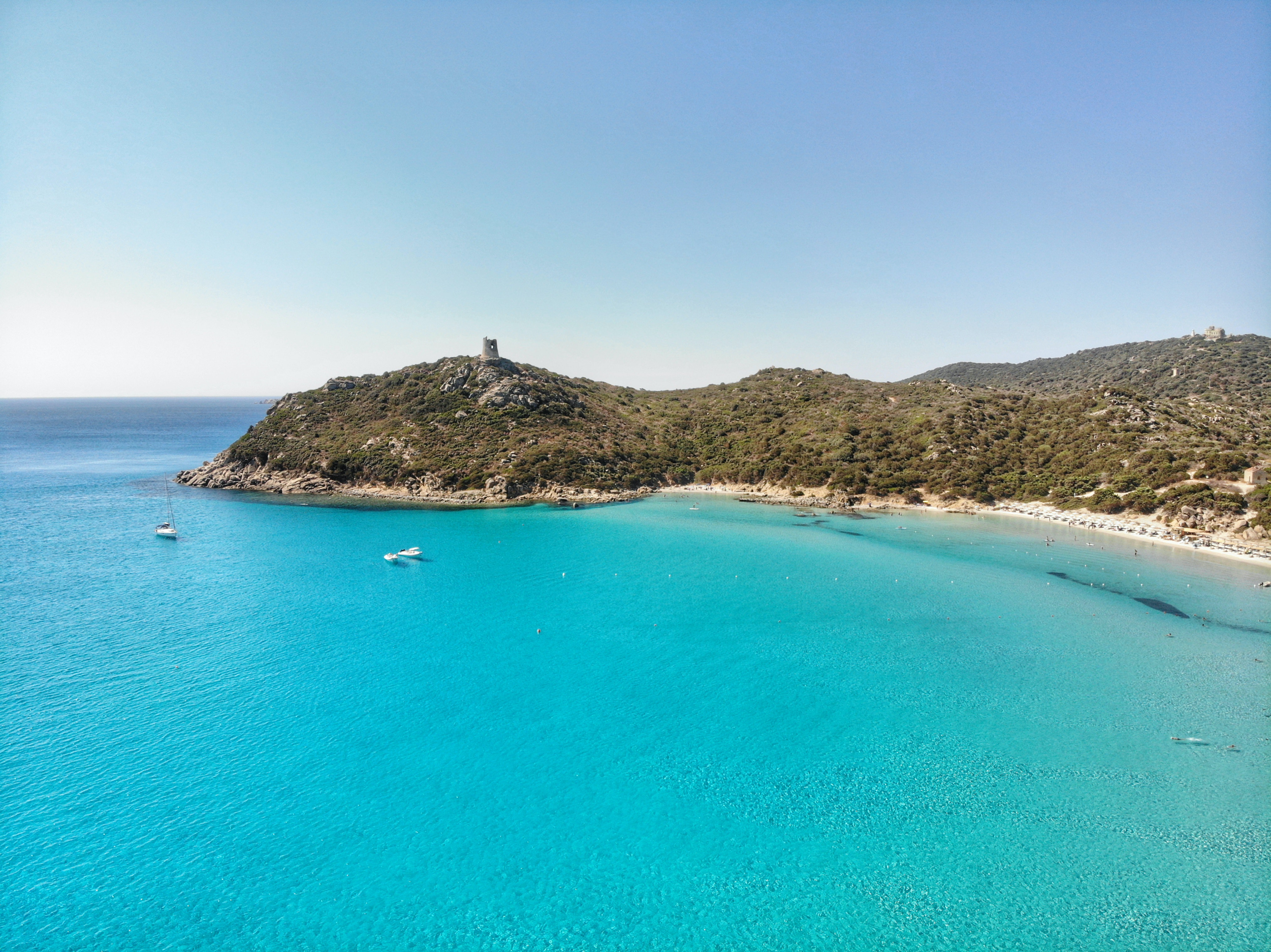 Navegaciones por el mar Mediterráneo en Cerdeña, Italia