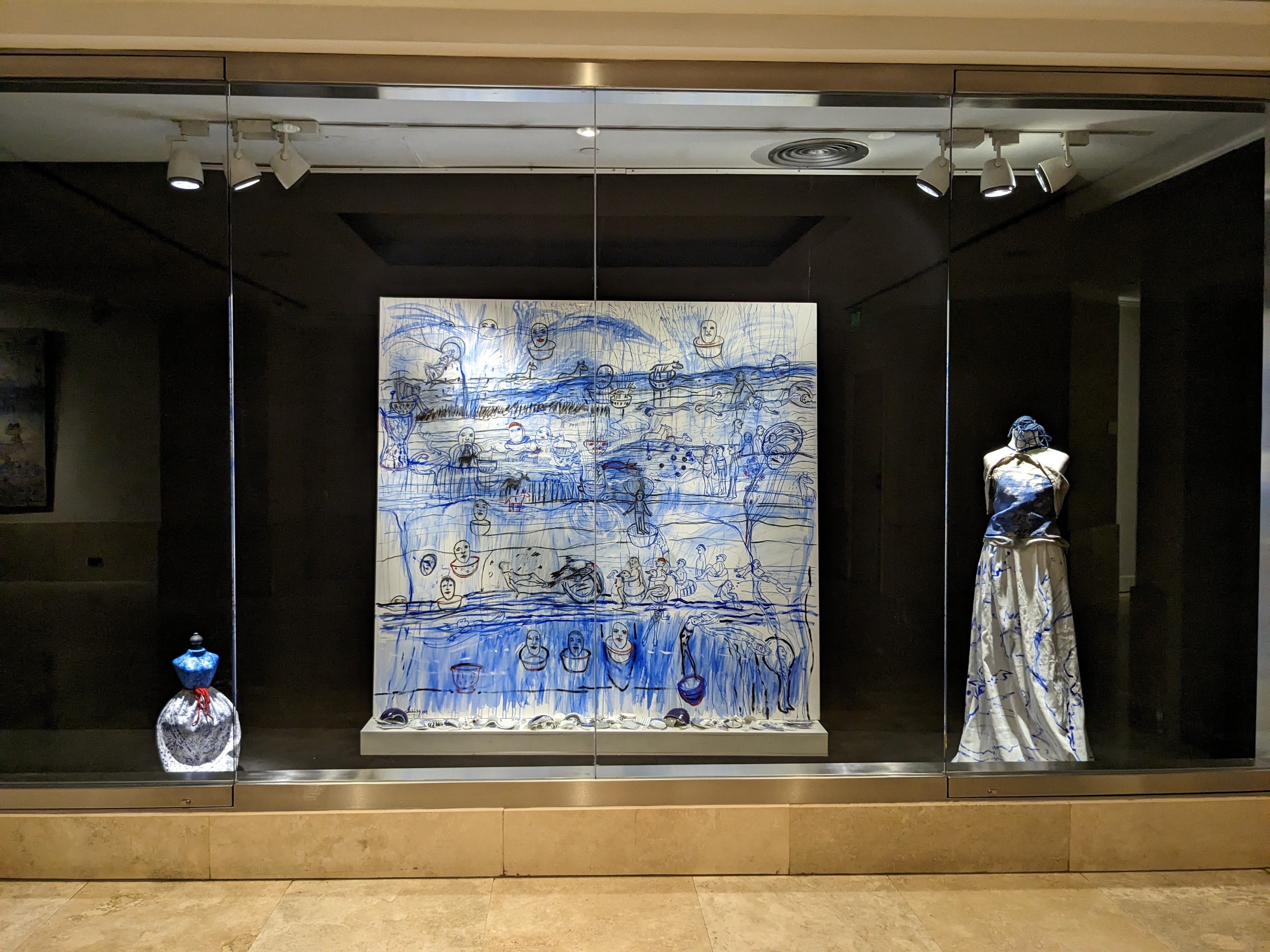 Obra de arte en Palacio Duhau, hotel en Buenos Aires