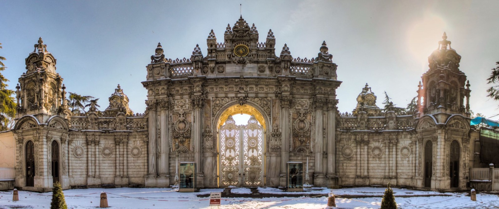 Palacio de Dolmabahçe en Estambul, Turquía