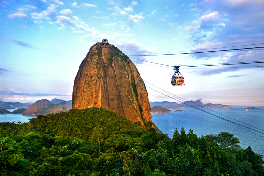 Pan de Azúcar en Río de Janeiro en un viaje a Brasil