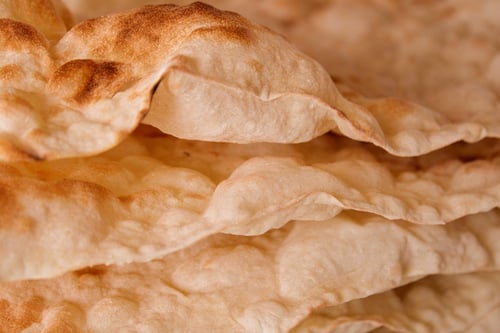 Pan lavash en un viaje a Armenia