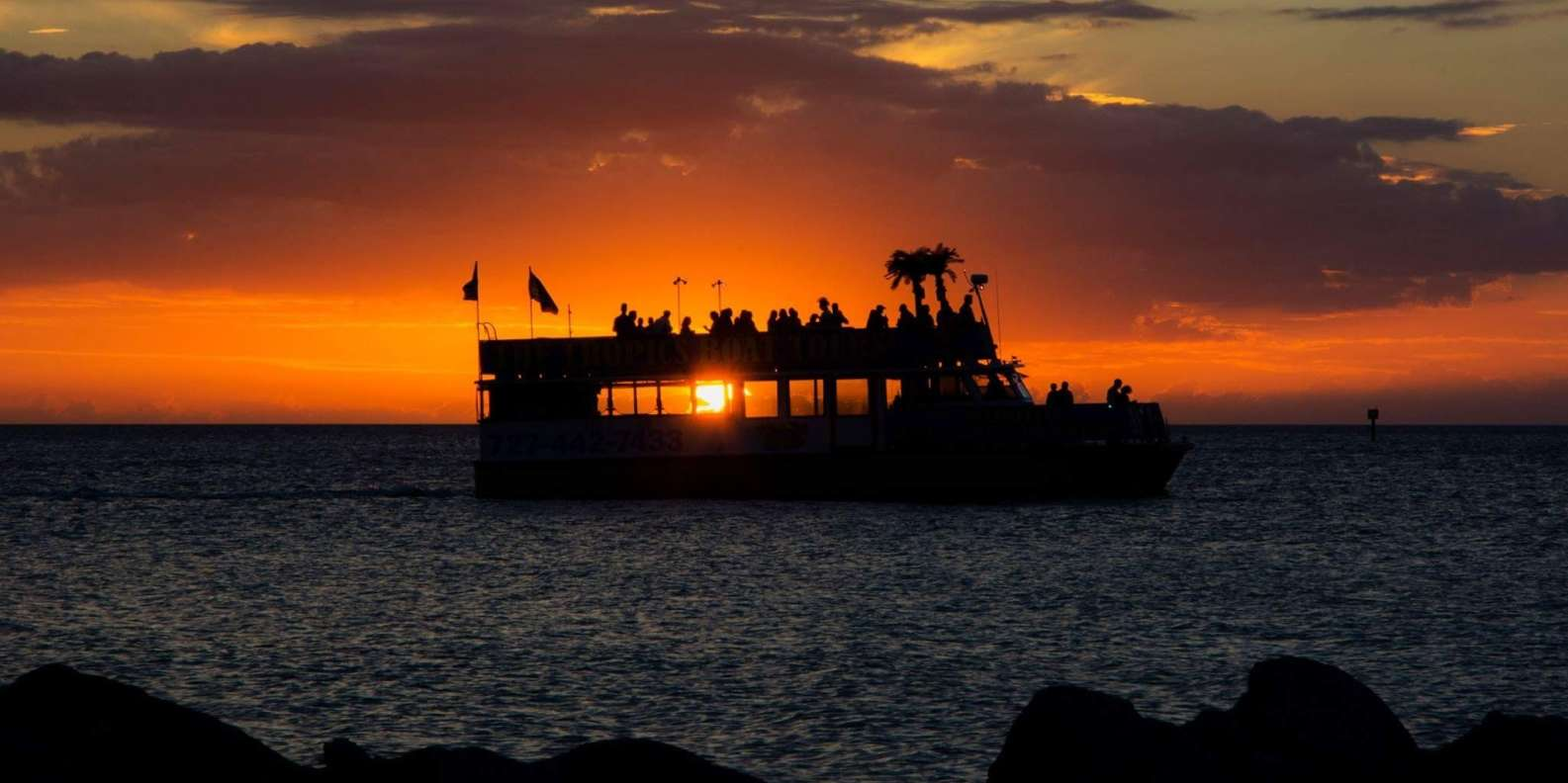 Paseo en barco por St Petersburg Clearwater en Florida, Estados Unidos