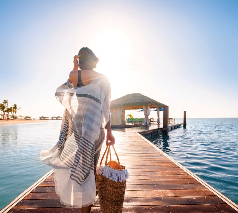 Perfect Day at Cococay de Royal Caribbean, Floating Cabana