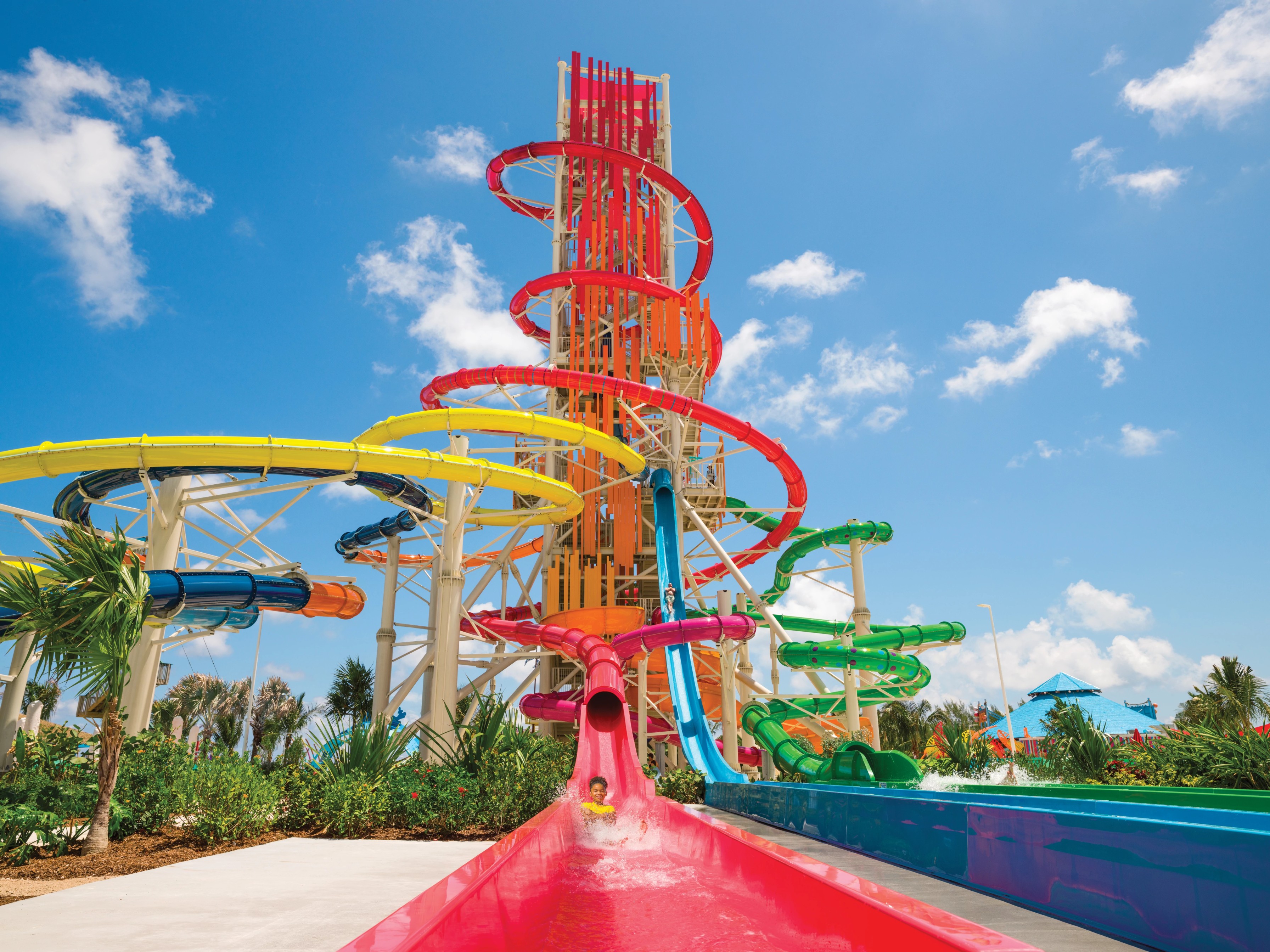 Perfect Day at Cococay de Royal Caribbean, tobogán Daredevils Tower