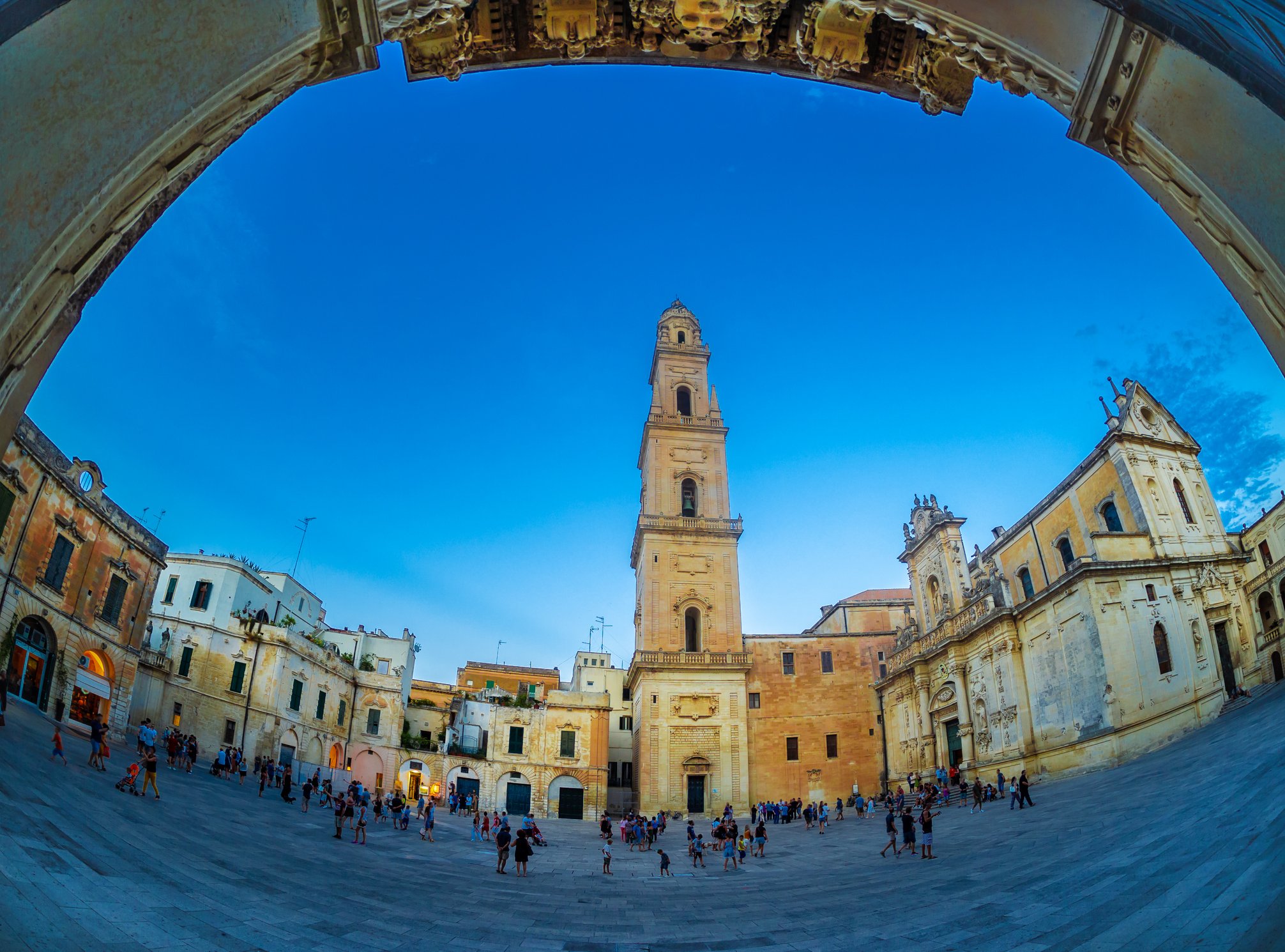 Piazza del Duomo, Lecce, Puglia, viaje a Italia