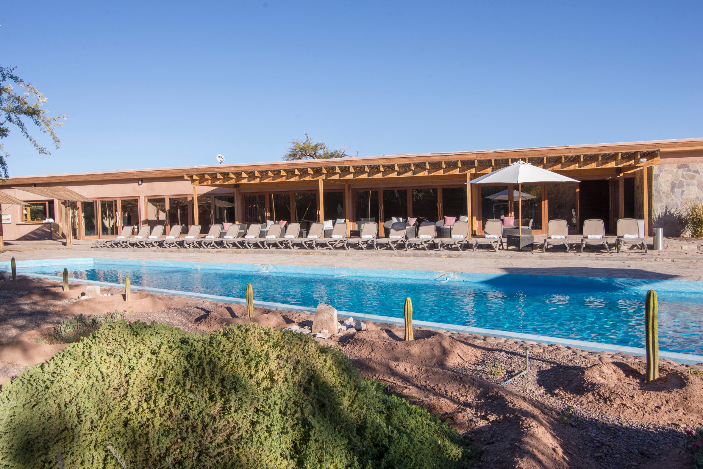 Piscina del Hotel Cumbres San Pedro de Atacama
