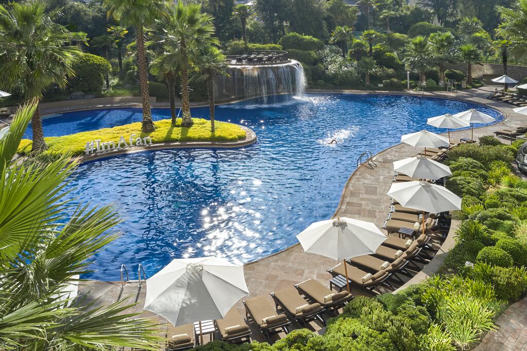 Piscina del hotel Mandarin Oriental, Santiago