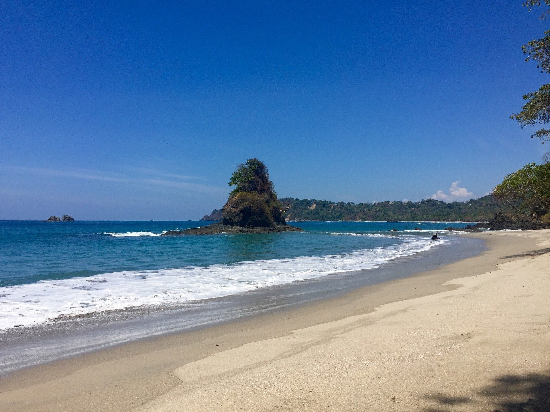Playa Manuel Antonio en un viaje a Costa Rica