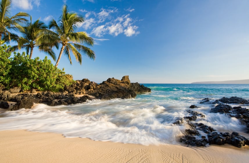 Playa en Maui, Hawai