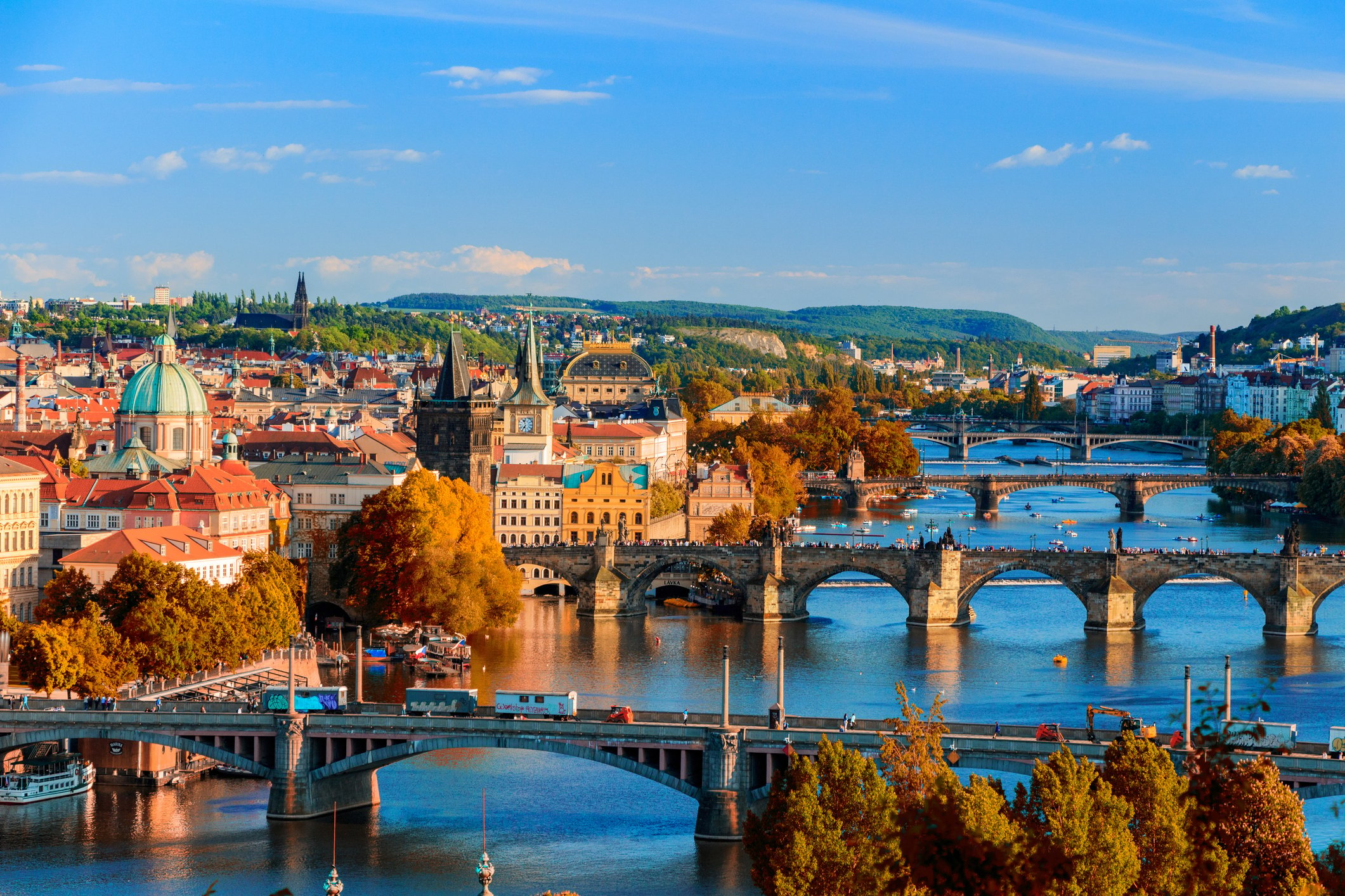 Puentes de Praga, capital de República Checa