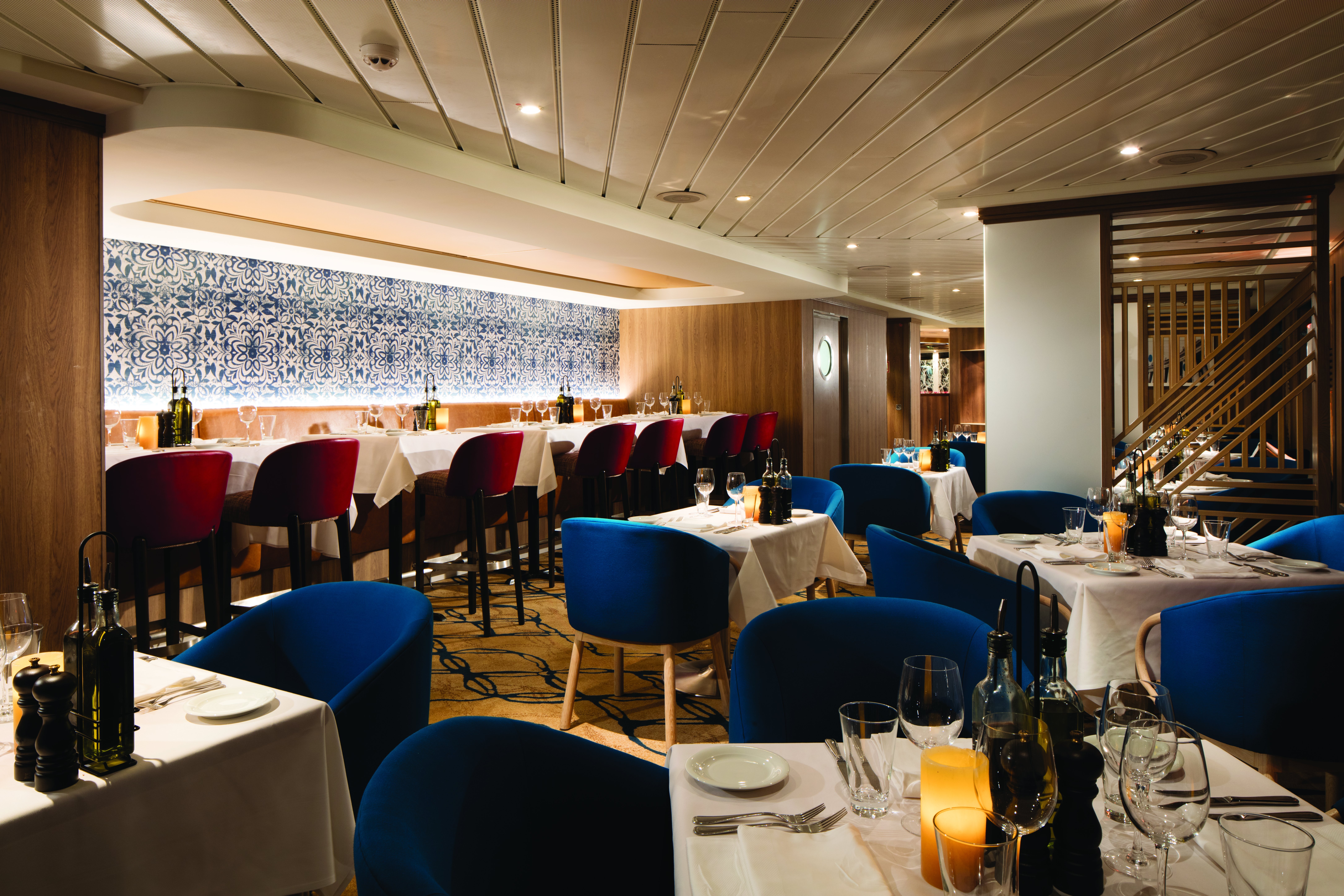 Restaurante del Crucero Pride of America de NCL en Hawai