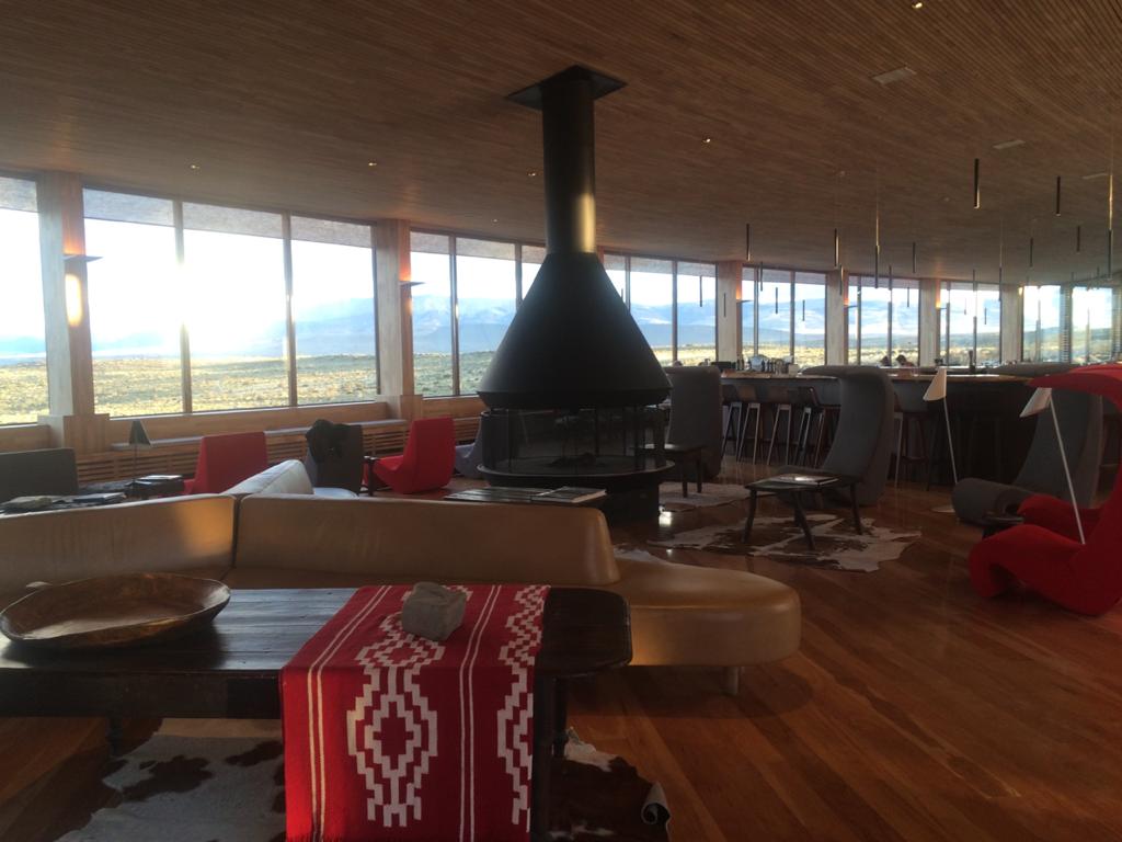 Restaurante del Hotel Tierra Patagonia en Torres del Paine