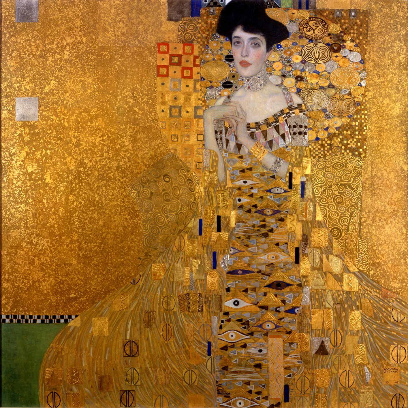 Retrato de Retrato de Adele Bloch-Bauer I de Gustav Klimt