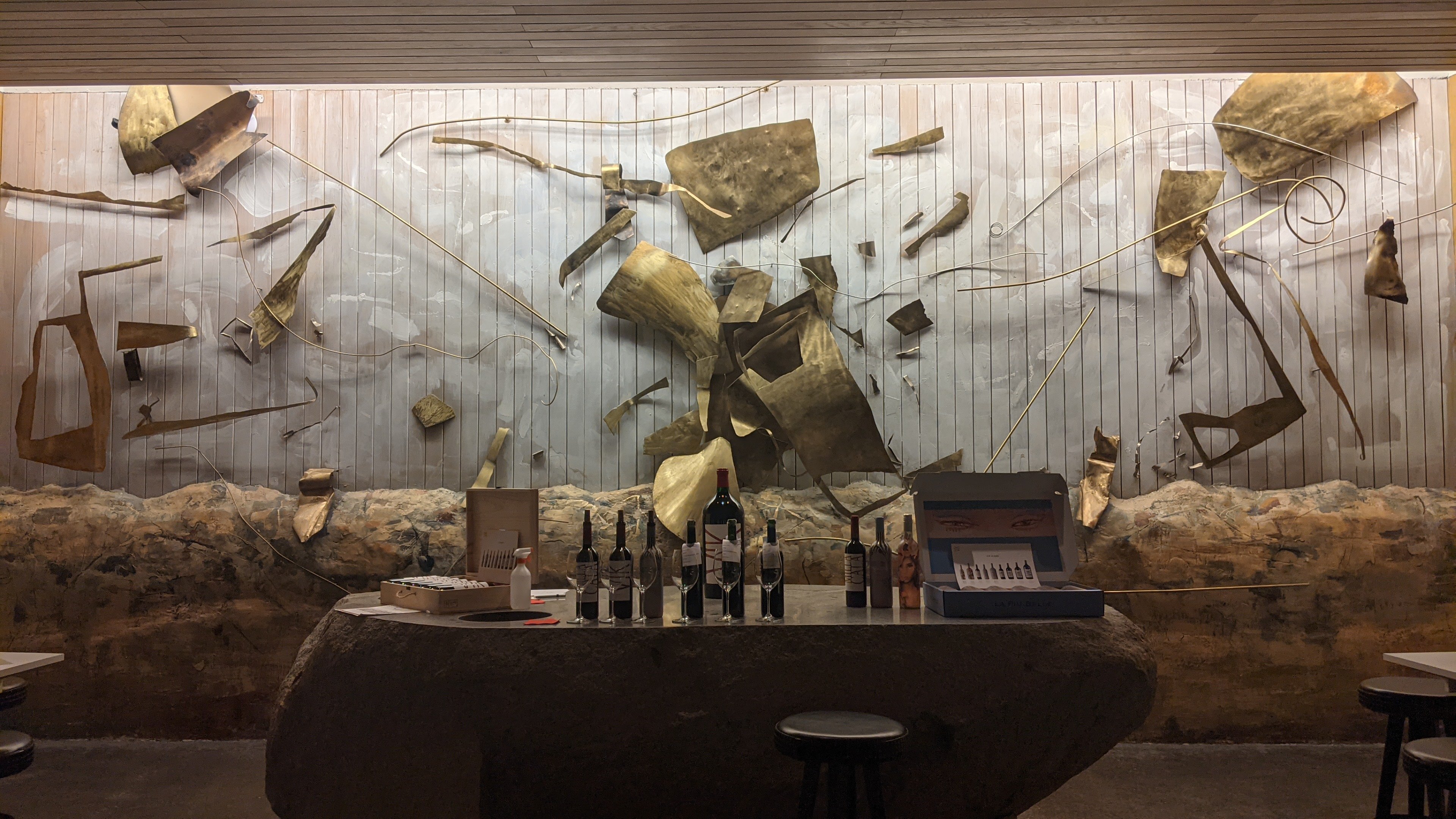 Sala de cata de Viña VIK